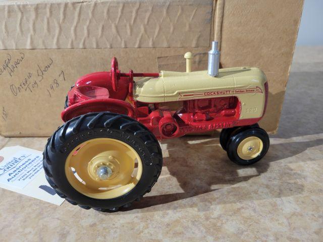 Scale Model Cockshutt Golden Arrow Tractor