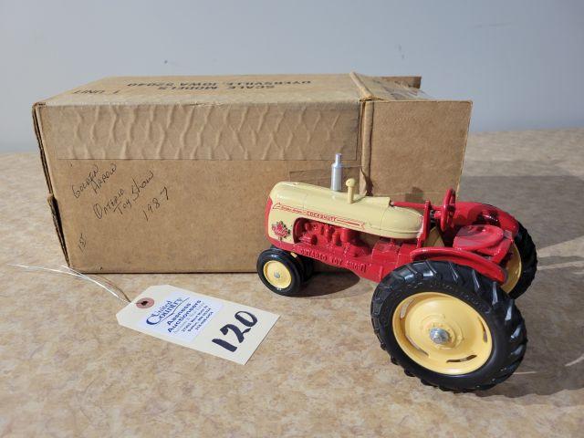 Scale Model Cockshutt Golden Arrow Tractor