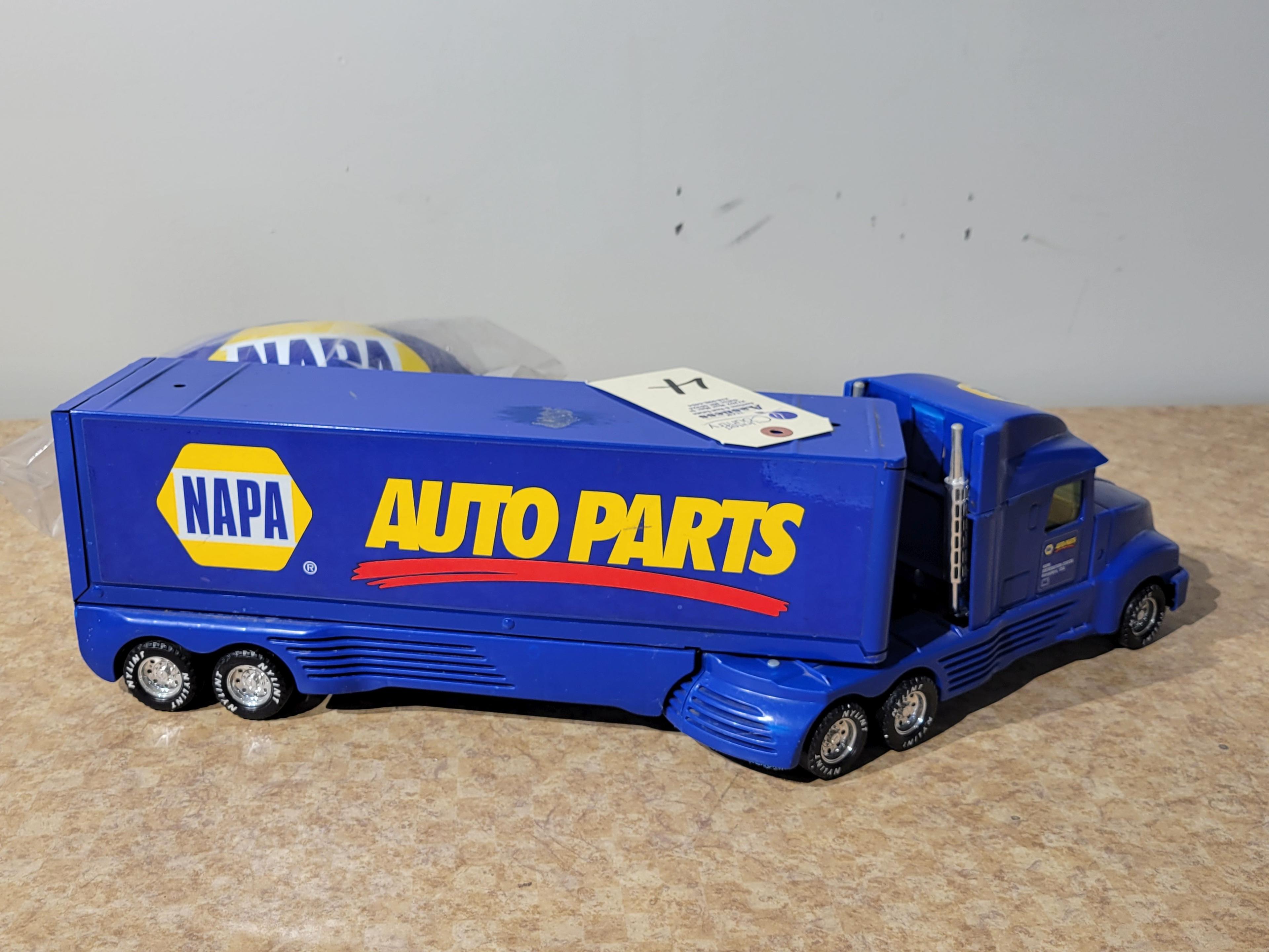 Napa Semi Truck and Trailer and