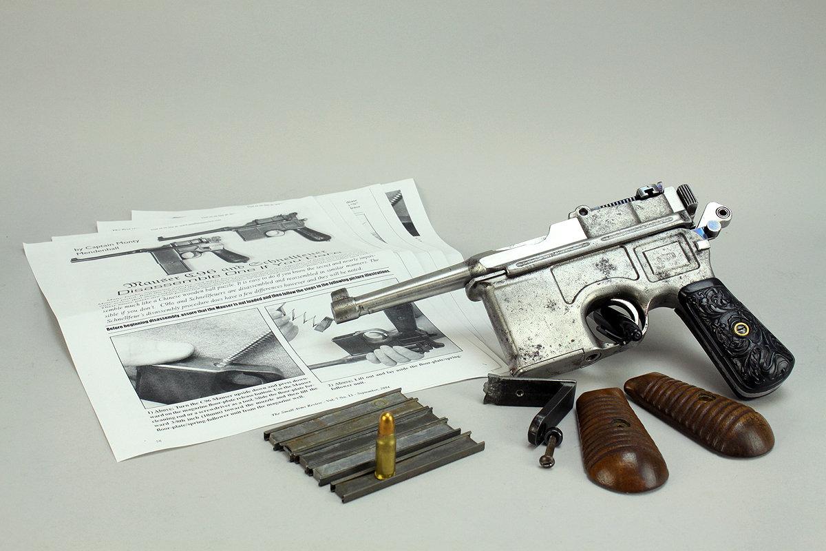 Mauser C96 "Broom Handle" Pistol - Parts or Repair