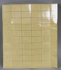 U.S.P.S. Stamp Sheet