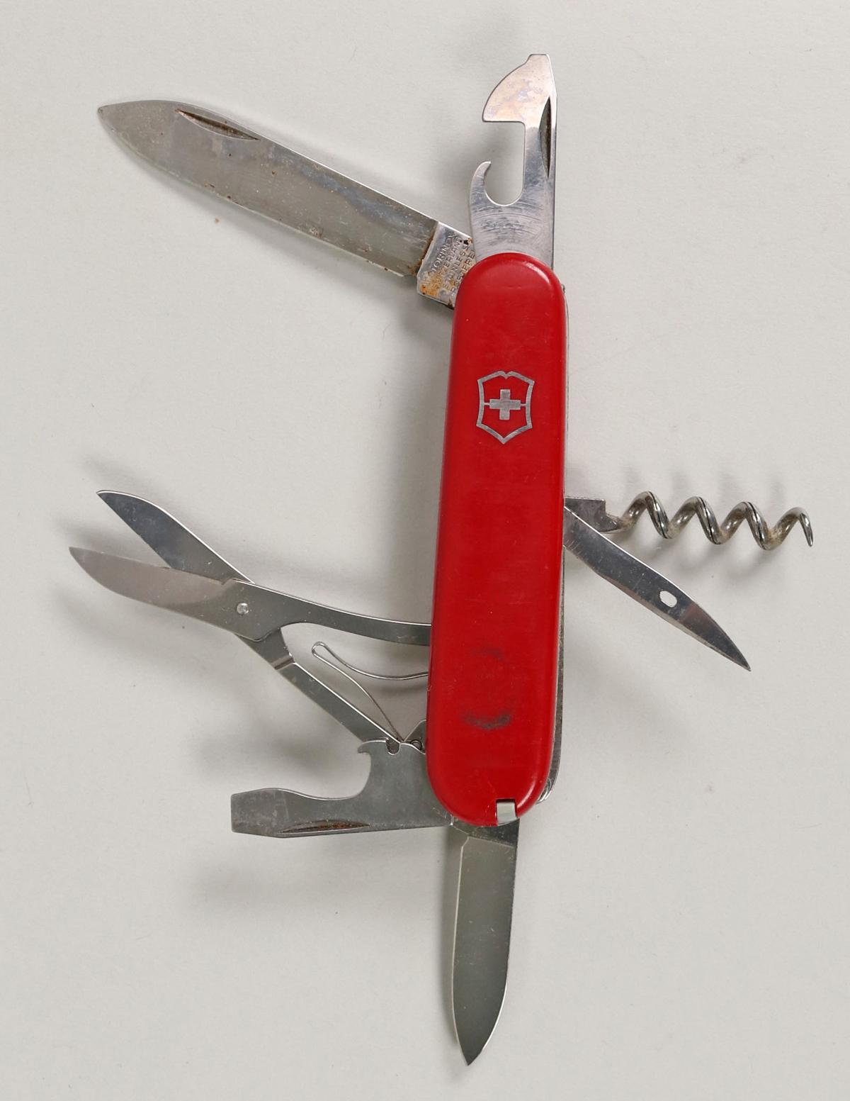 Swiss Army Knife - Sharpening Stone w/ Cases