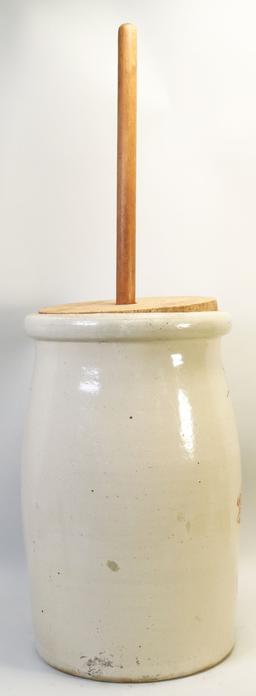 Vintage Red Wing Union Stoneware Pottery 4 Gallon Butter Churn Crock