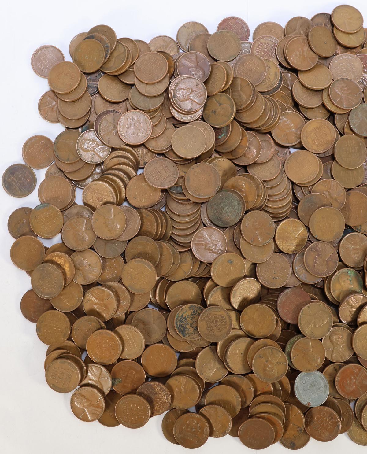 5-1 Lbs. Wheat Pennies