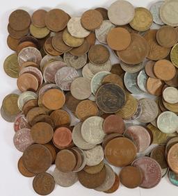 Bag of Foreign Coins