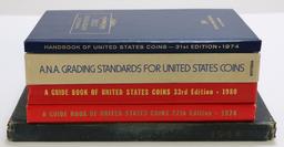 5 Books/Guides of United States Coins
