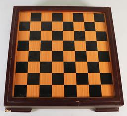 Alice In Wonderland Hand Painted Chess Set