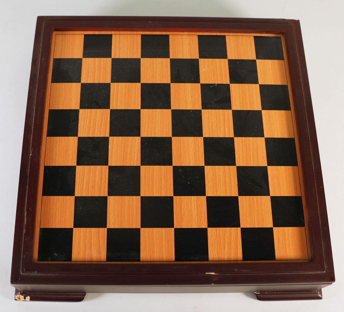 Alice In Wonderland Hand Painted Chess Set