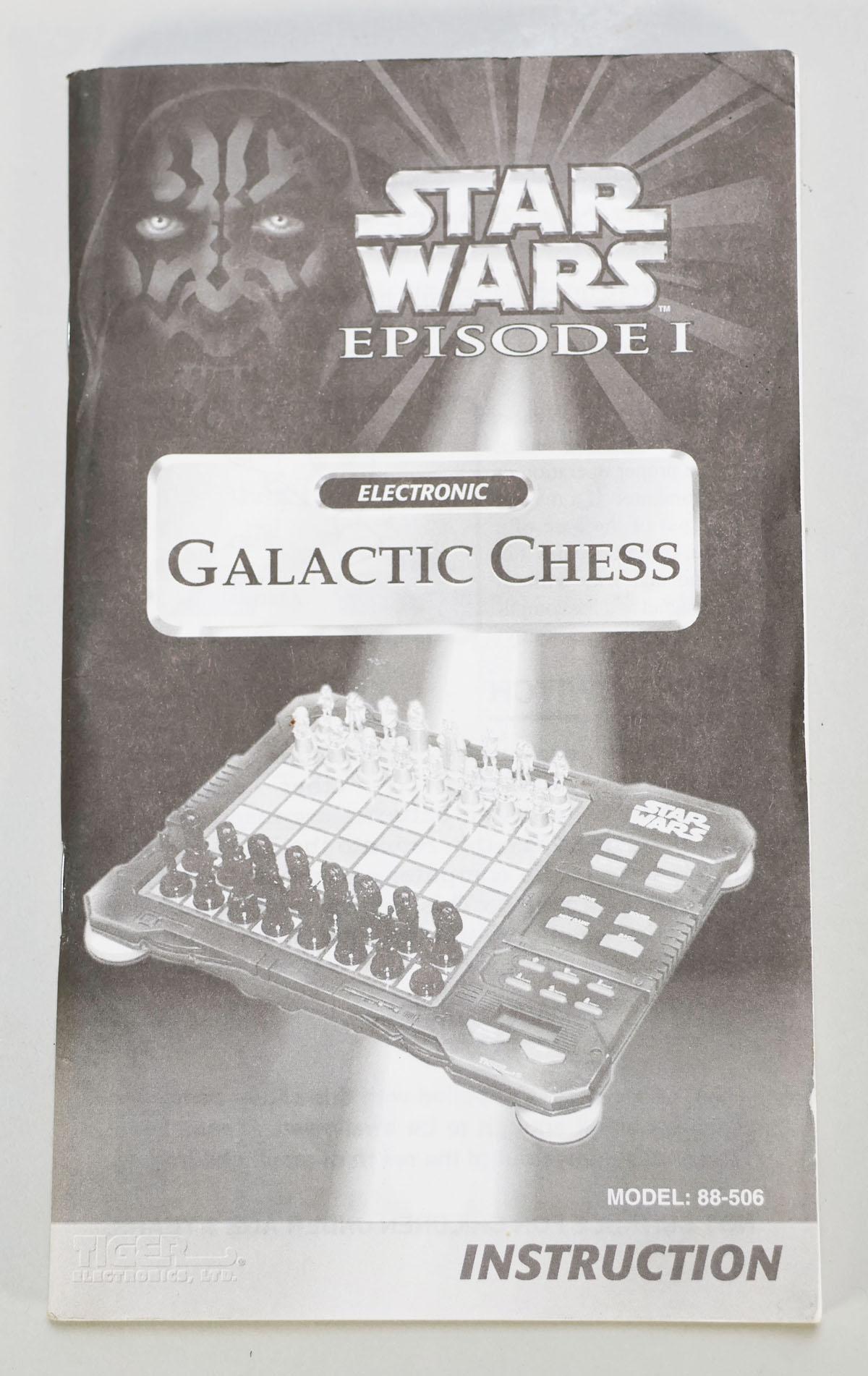 Star Wars Episode I Galactic Electronic Chess Set