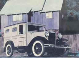 3 Woody Wagon Prints - Framed