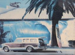 3 Woody Wagon Prints - Framed