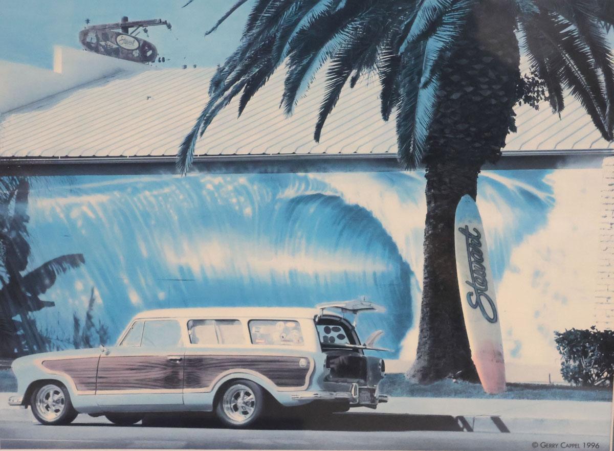3 Woody Wagon Prints - Framed