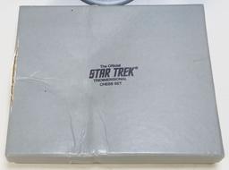 The Official Franklin Mint 1994 Star Trek Tridimensional 3D Chess Set