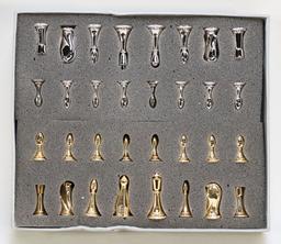 The Official Franklin Mint 1994 Star Trek Tridimensional 3D Chess Set