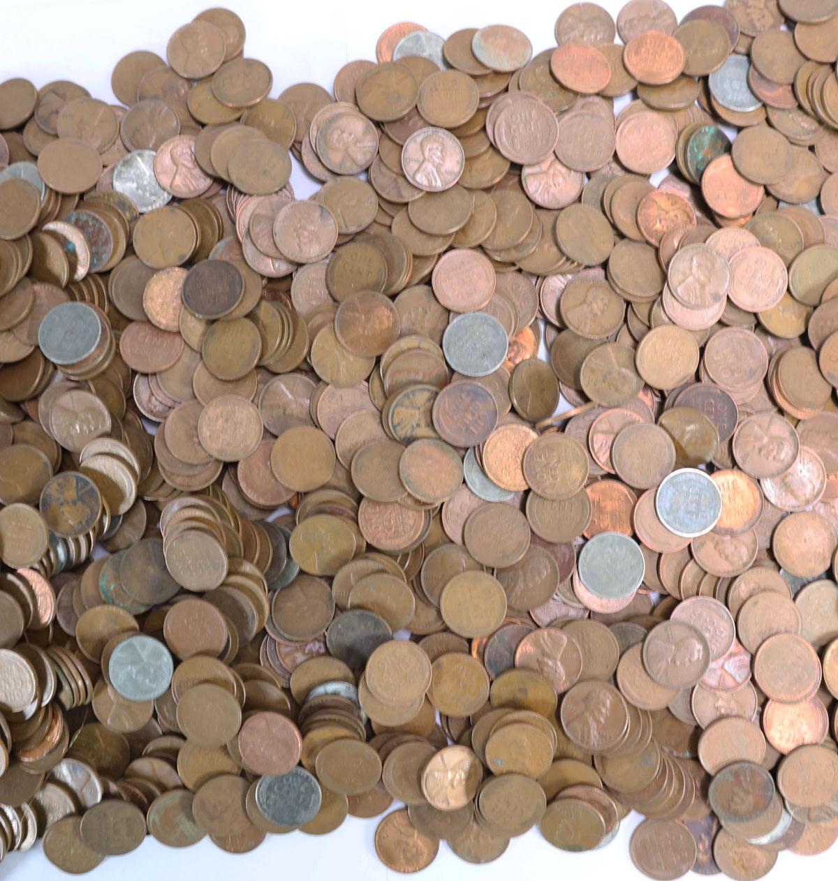 8.11 Lbs. Wheat Pennies