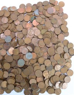 8.11 Lbs. Wheat Pennies
