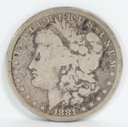 1881-S Morgan Silver Dollar