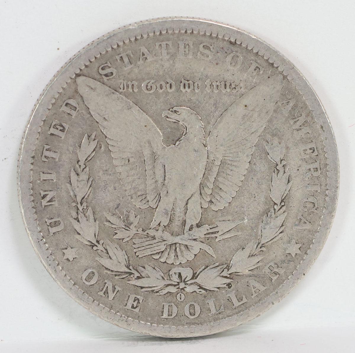 1882-O Morgan Silver Dollar