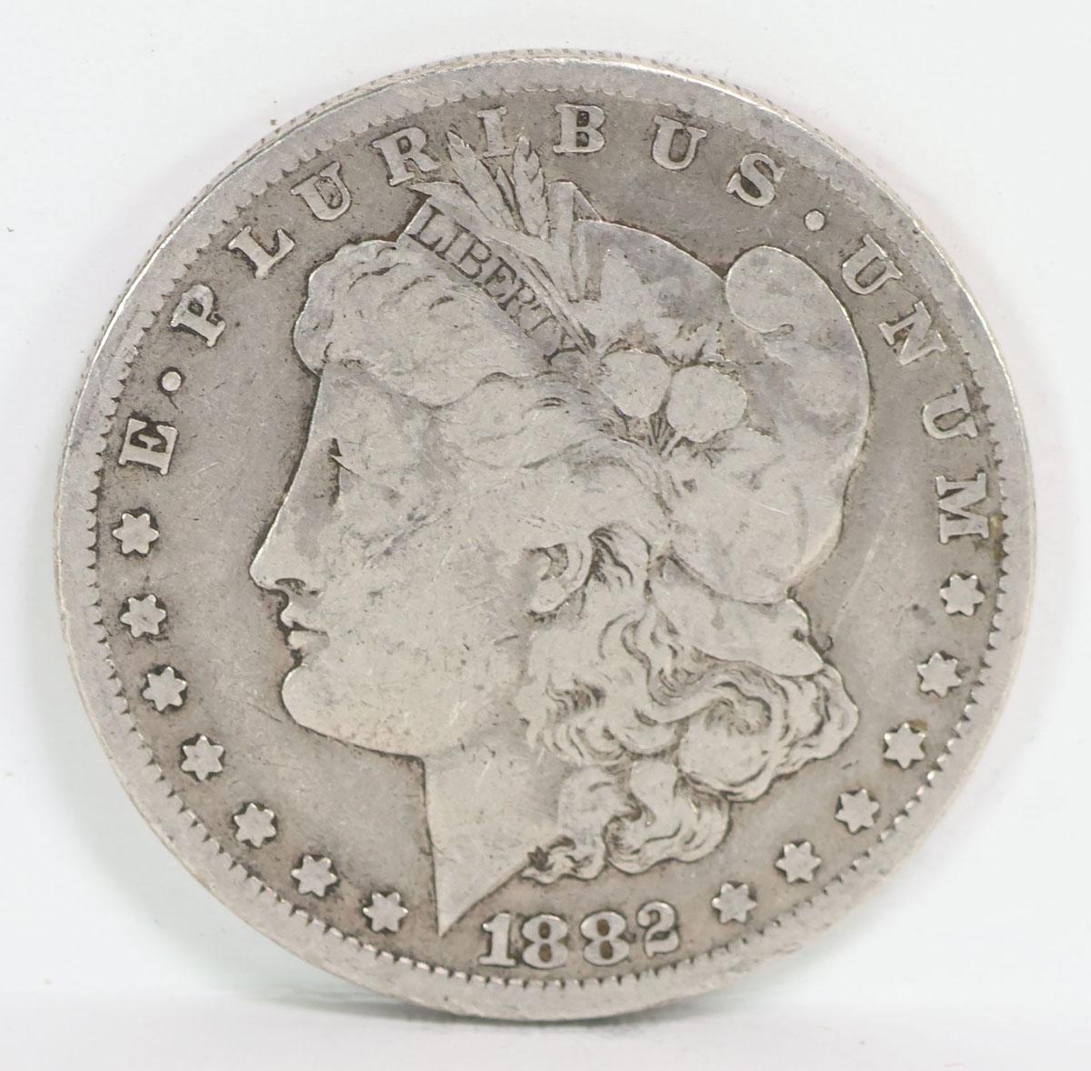 1882-O Morgan Silver Dollar