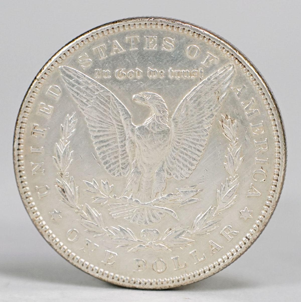 1897-P Morgan Silver Dollar