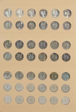 Roosevelt Dime Book 1946-2011, Various Dates/Mints (Approx. 139 Coins)