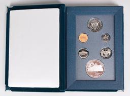 1990 U.S. Prestige Proof Set w/Box and COA