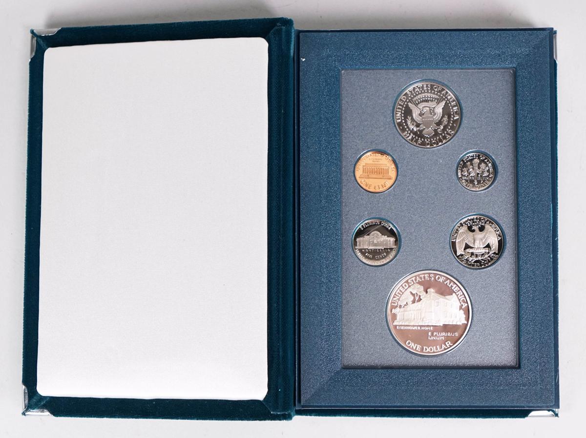1990 U.S. Prestige Proof Set w/Box and COA