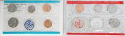 2-1968 Unc. U.S. Mint Sets & 2-1969 & 1970 U.S. Proof Sets
