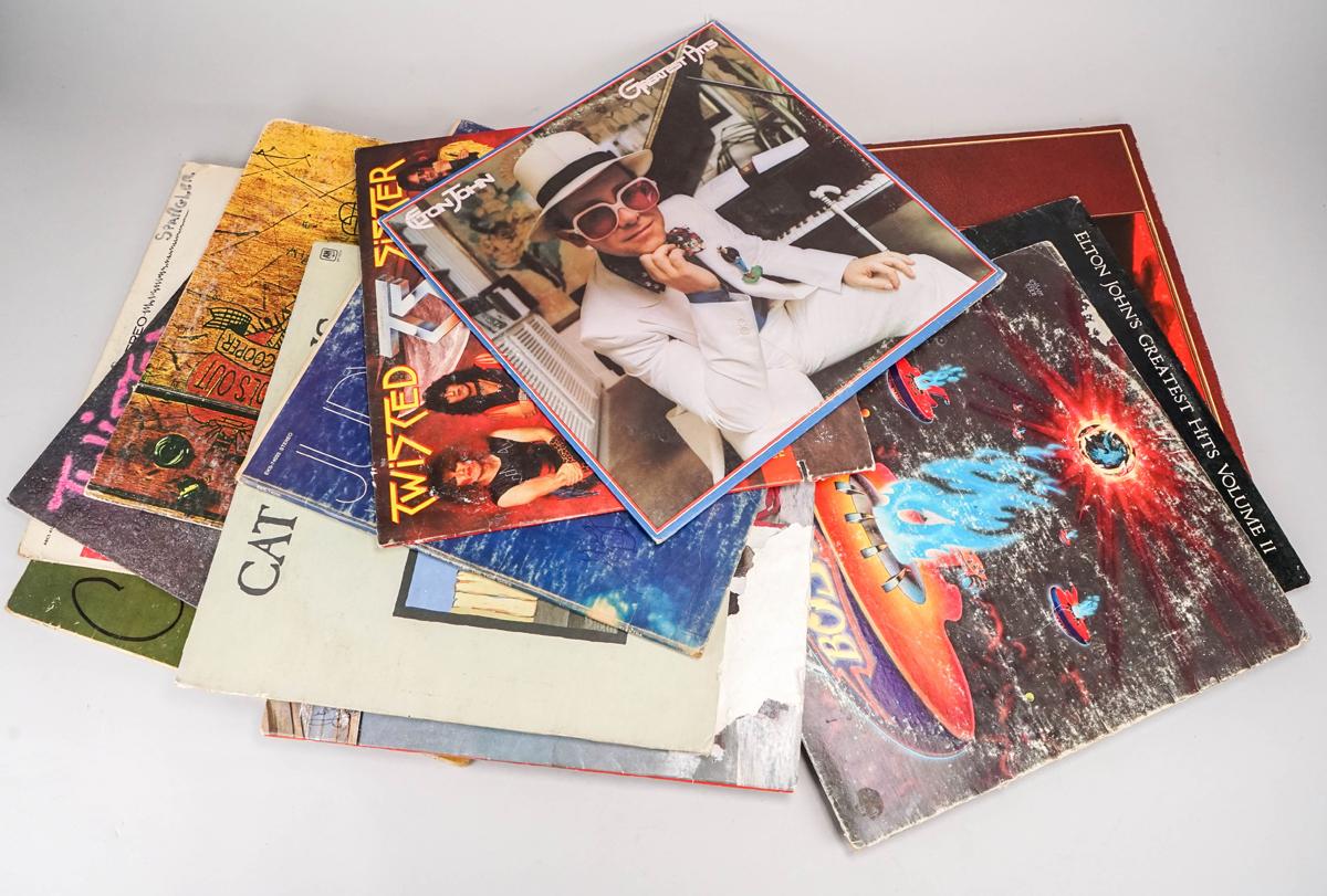 Vintage Vinyl:  Clapton, Twisted Sister, Iron Butterfly, Boston, Alice Cooper & More