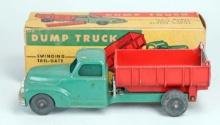 Hubley Kiddie Dump Truck w/ Box, Ca. 1950's