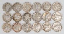 18-  Mercury Silver Dimes; Various Dates/Mints