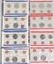 4 - 1996 U.S. Mint Uncirculated Coin Sets