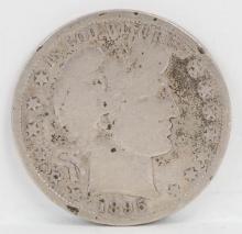 1895 Barber Half Dollar