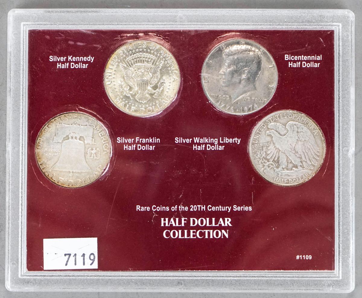 Rare Coins Of The 20th Century Series Half Dollar Collection