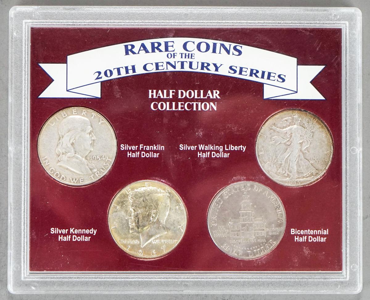 Rare Coins Of The 20th Century Series Half Dollar Collection