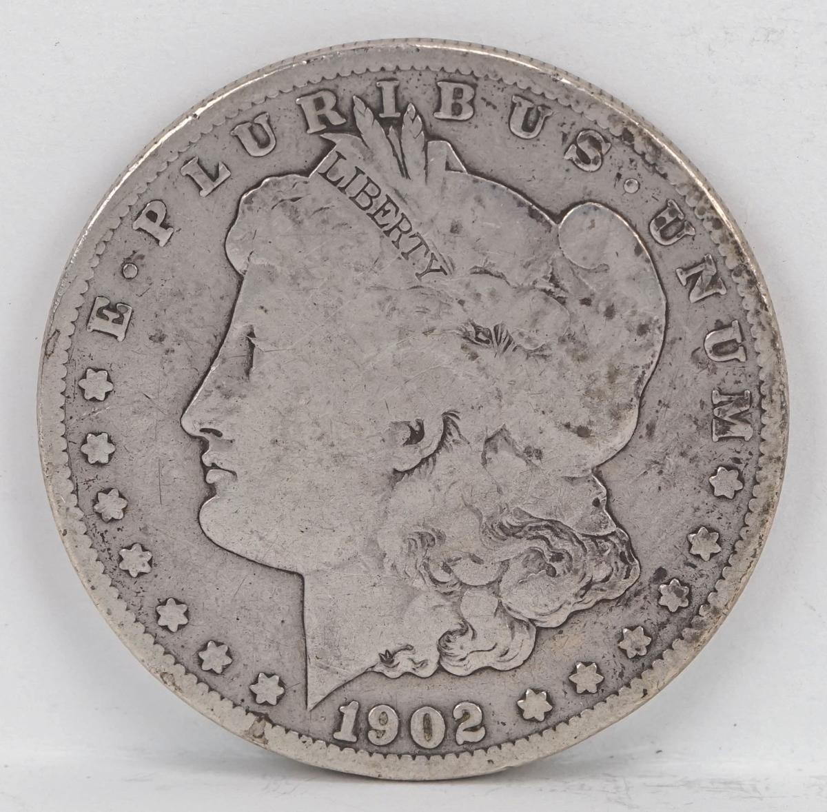 1902-S Morgan Silver Dollar