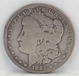 1885-P Morgan Silver Dollar