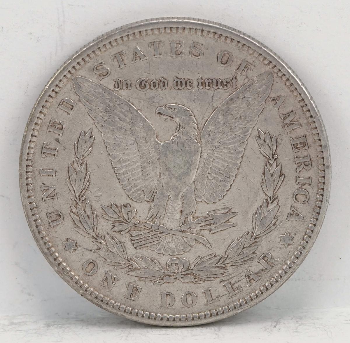 1896-P Morgan Silver Dollar