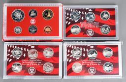 2004 U.S. Mint Silver Proof Set & 2-2006 State Quarter Proof Sets
