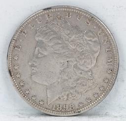 1898-P Morgan Silver Dollar