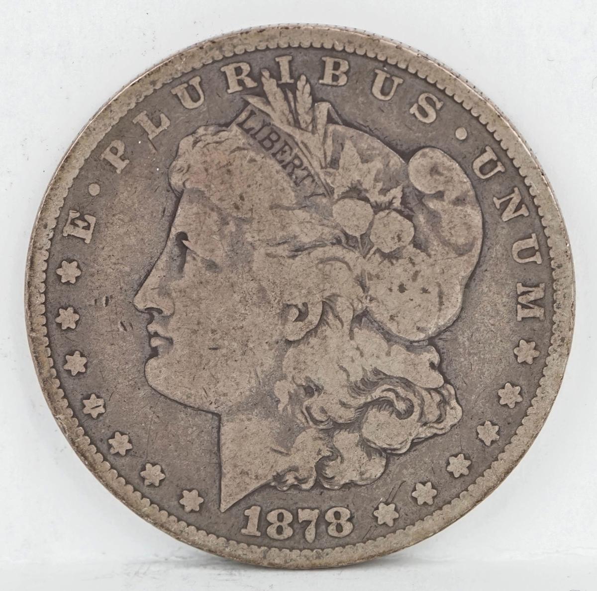 1878-S Morgan Silver Dollar
