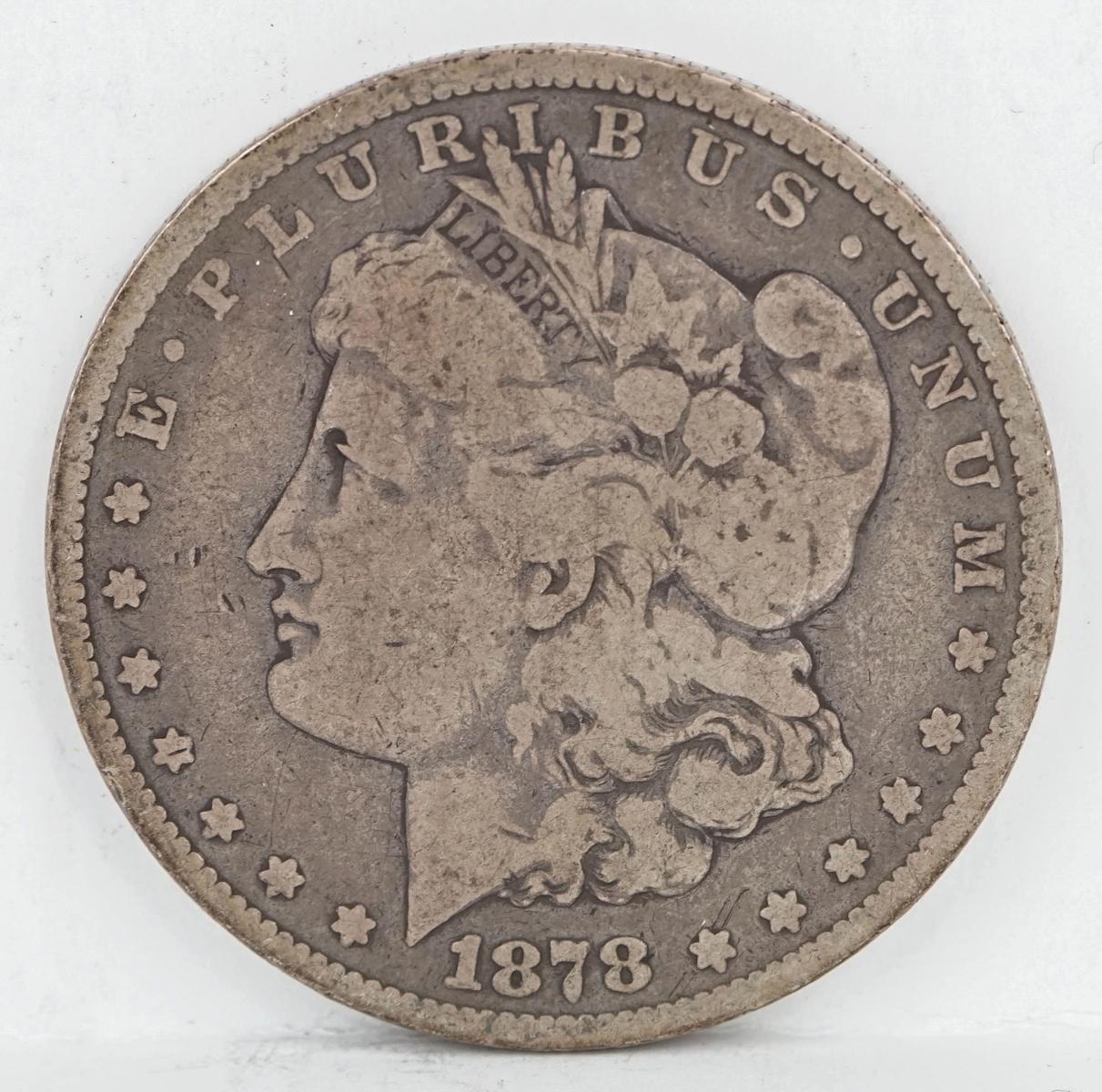 1878-S Morgan Silver Dollar