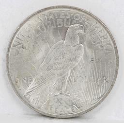 1923-P Peace Silver Dollar