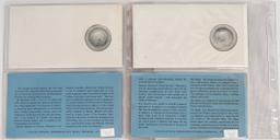 3-1971 UNA-USA Commemorative Sterling Proof Medals,