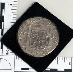 19th Century Silver Mexico Reales - Spanish Colonial Period Coin