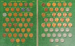 Lincoln Head Cent Book (1909-1965), Incomplete