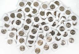 68 +/- Kennedy Half Dollars; Various Dates/Mints