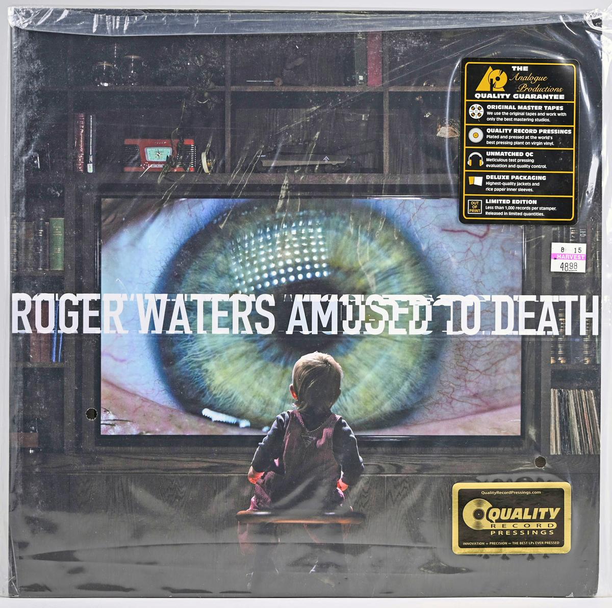 Roger Waters "Amused to Death" LP Vinyl