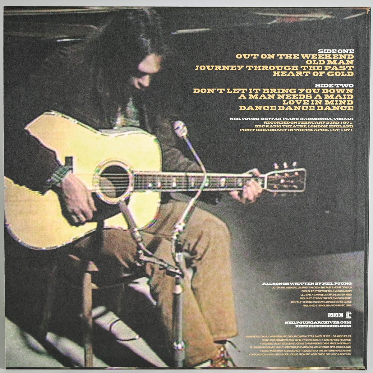 Neil Young "Harvest" 50th Anniversary Box Set