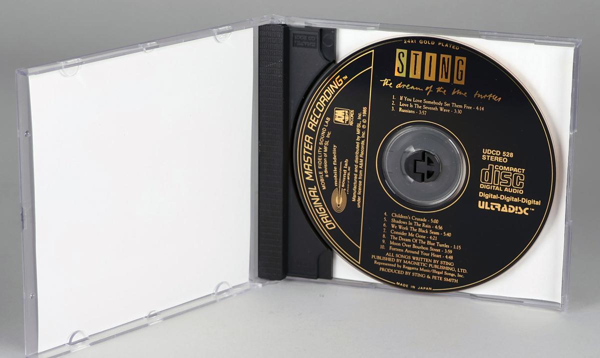 Sting "The Dream of the Blue Turtles" Original Master Recording CD